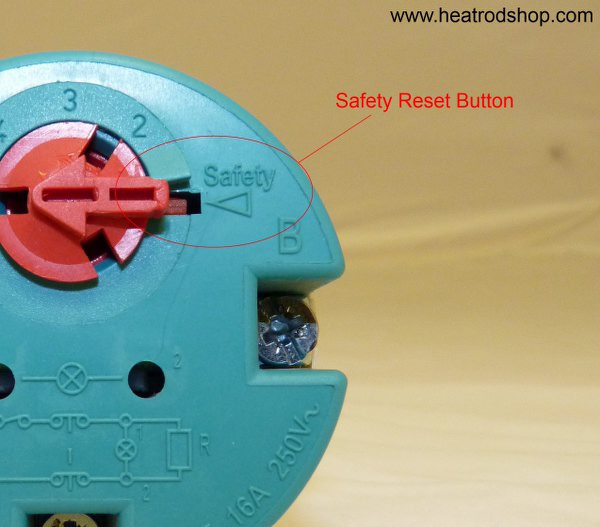 safety reset button cotherm