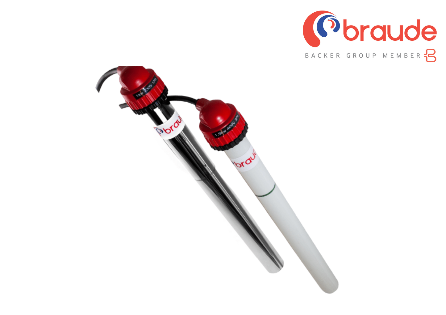 Braude Polaris Triton Tank Heater. Robust construction and choice of materials to suit application. Compatible with Braudemaster controls. 