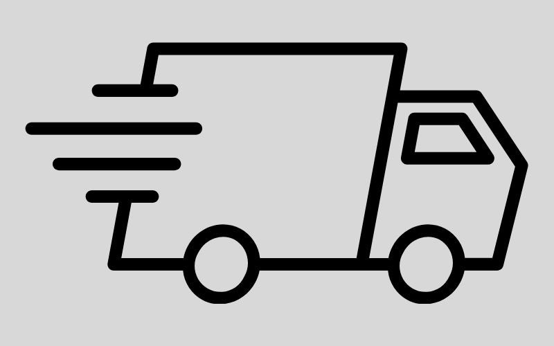truck on grey background